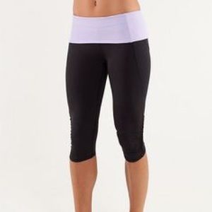 Lululemon Run: Nothing To Hide Crop